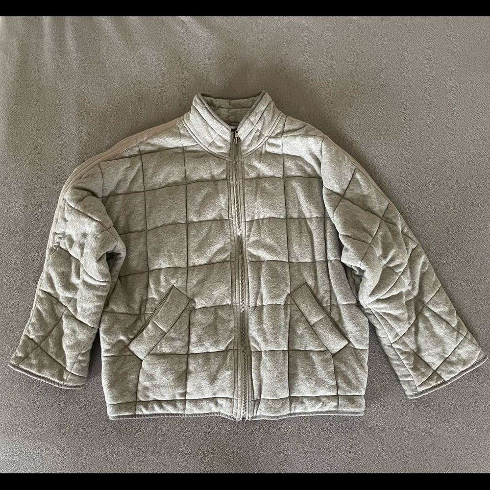 Free People Dolman Quilted Knit Jacket